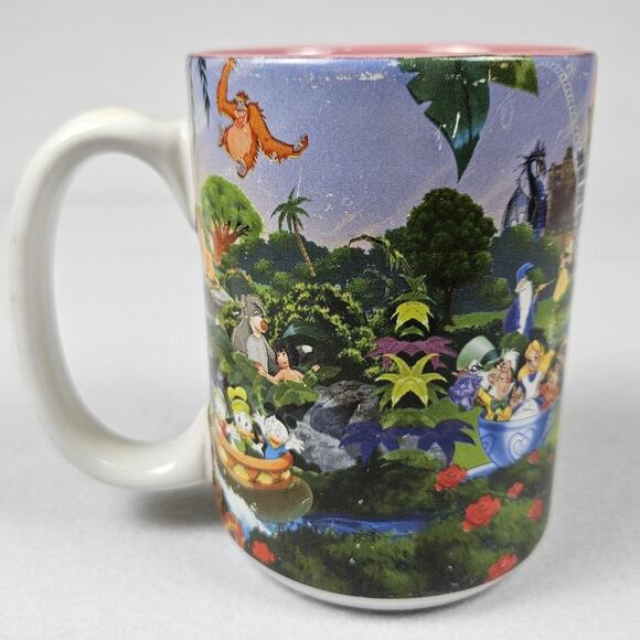 Walt Disney World 3D Porcelain MOM Mug Mickey Minnie Disneyland Princess Gift - Picture 3 of 16
